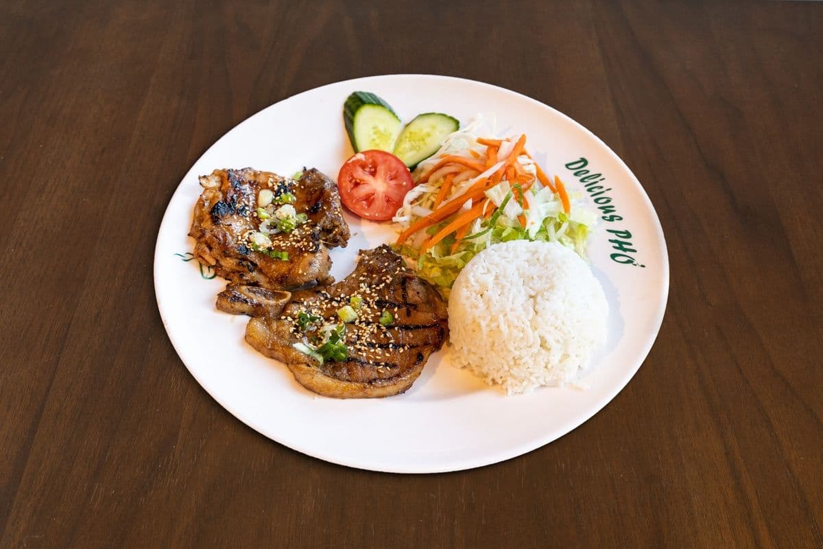 64. Chicken and Pork Chop