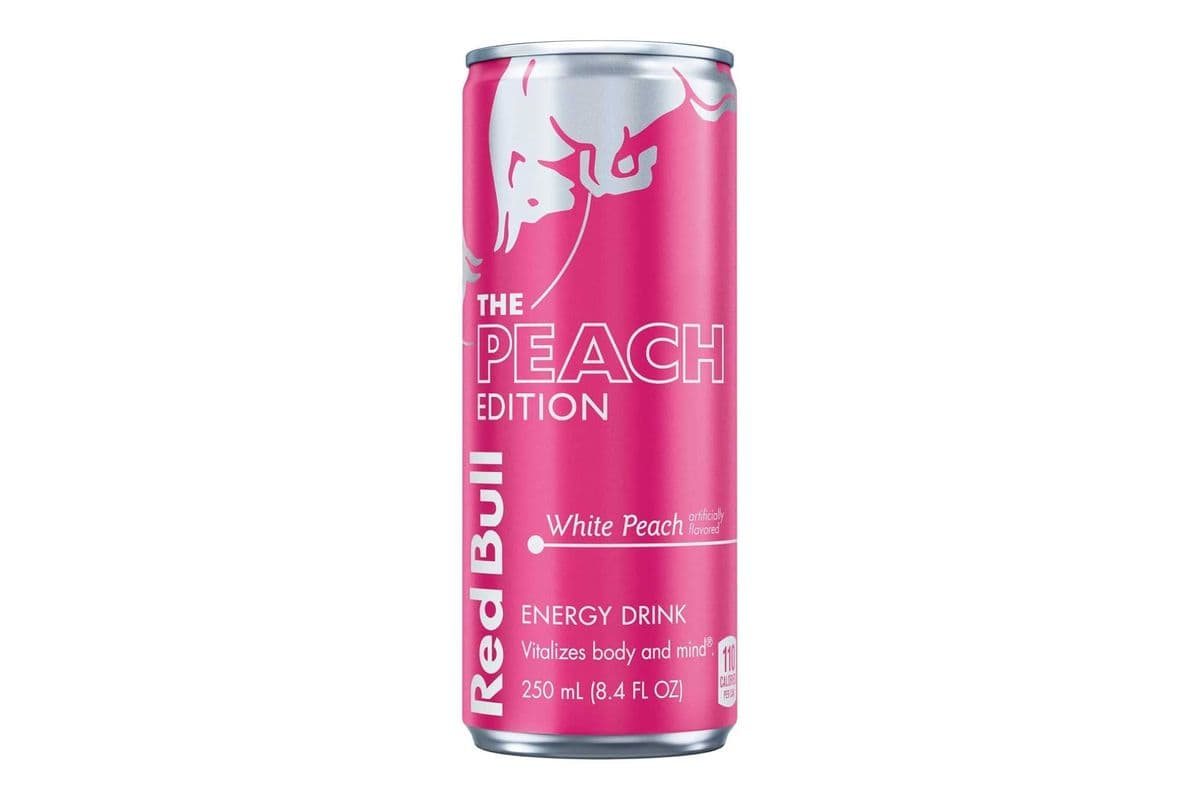 Red Bull White Peach Energy Drink (250 ml)