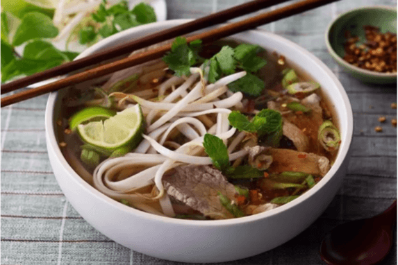 #22. Beef Stew with Rice Noodles in Soup
