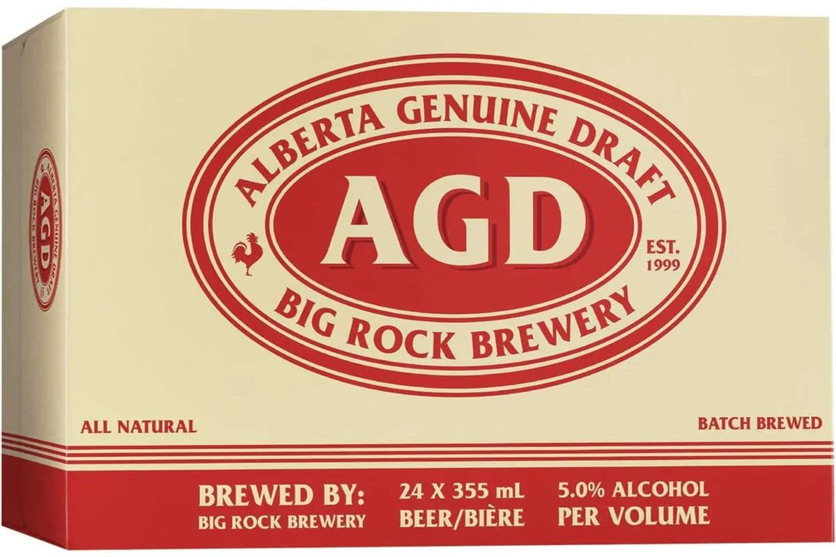 ALBERTA GENUINE DRAFT (24 Pack) (1 x 355 ML)