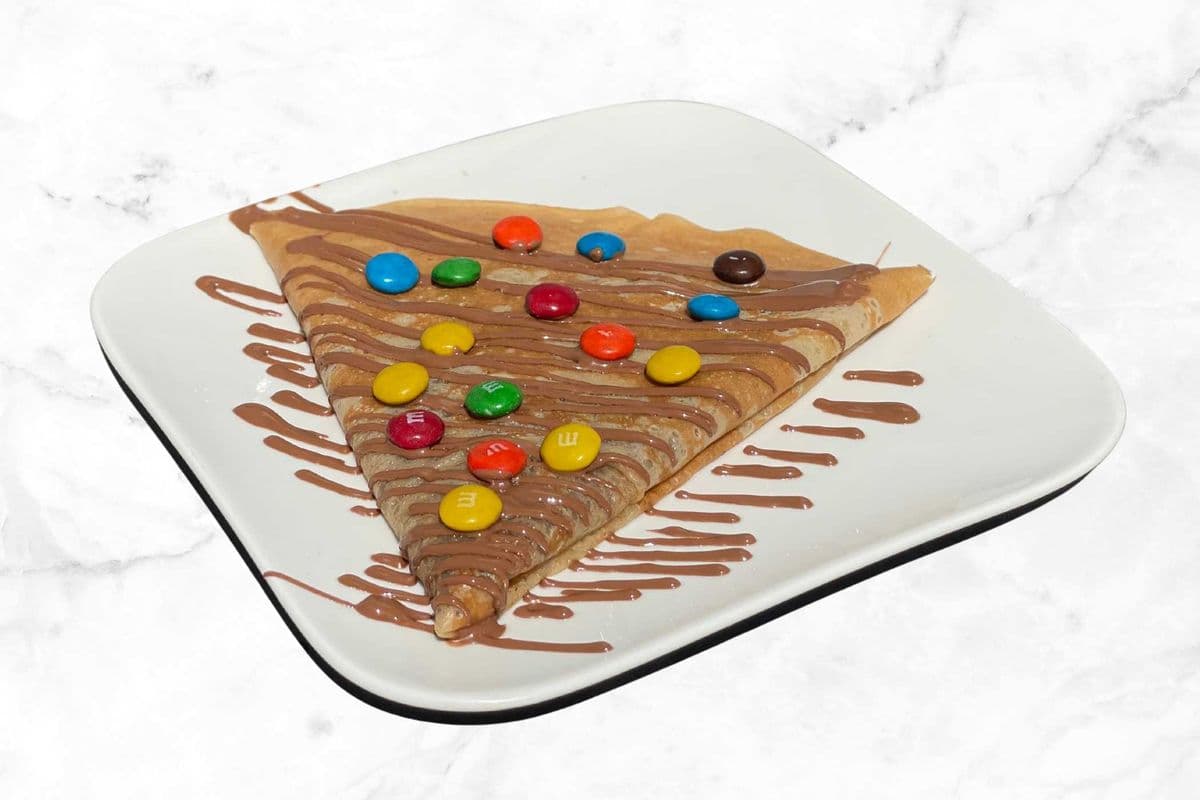 M&Ms Magic Crepe