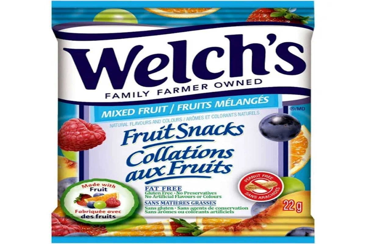 Welch's Fruit Snack Mixed Fruit Candy (64 g)