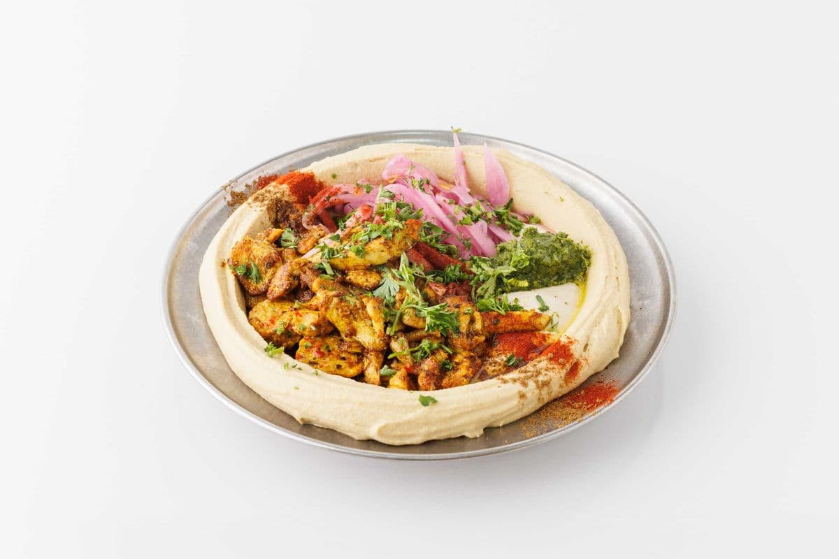 Chicken Shawarma Hummus