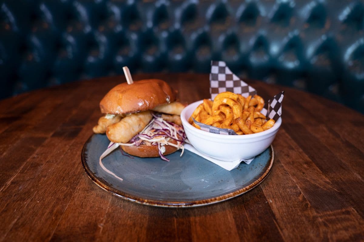 Crispy Cod Burger