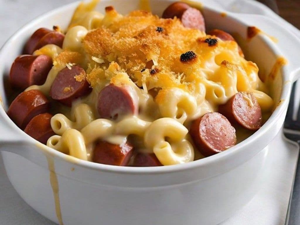 MAC N CHEESE HOTDOGS