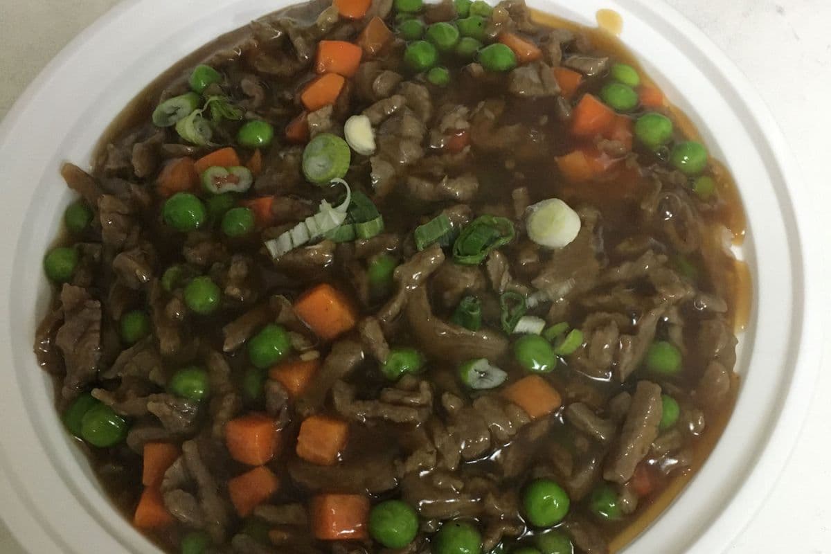 Minced Beef on Rice免治牛饭