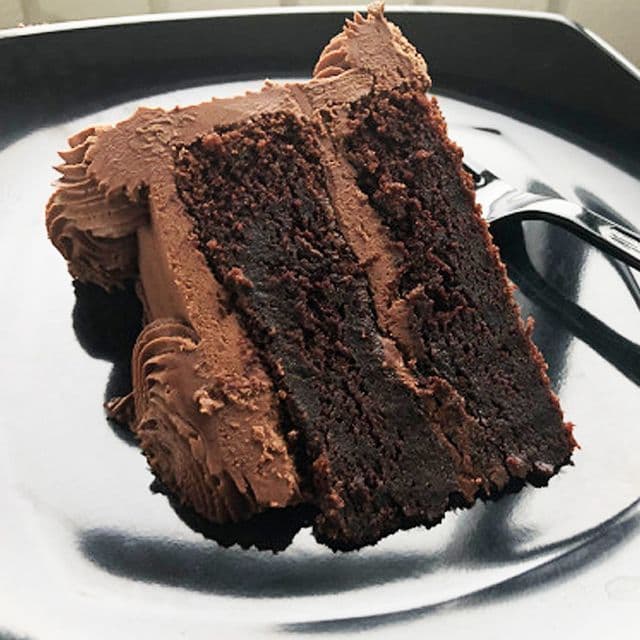 Chocolate Cake Slice