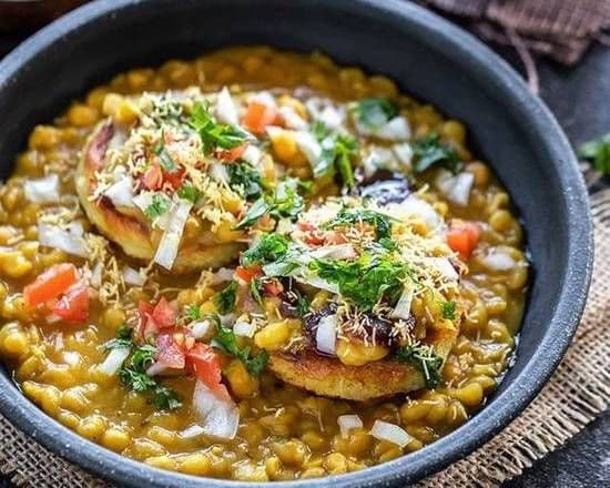 Ragda Patties Chaat