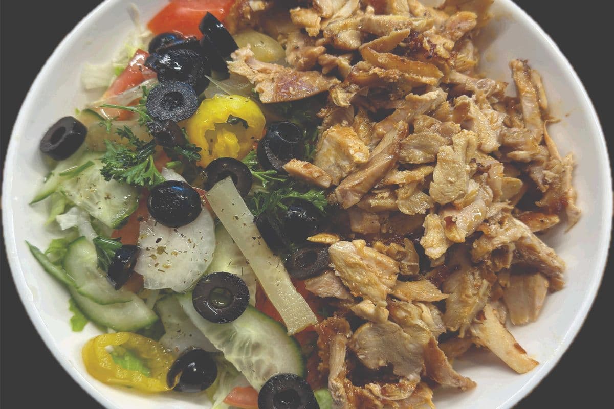 Chicken Shawarma Garden Salad