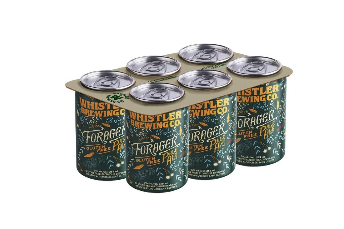 844893. WHISTLER FORAGER GLUTEN FREE PALE ALE (6 x 355ML (CANS))
