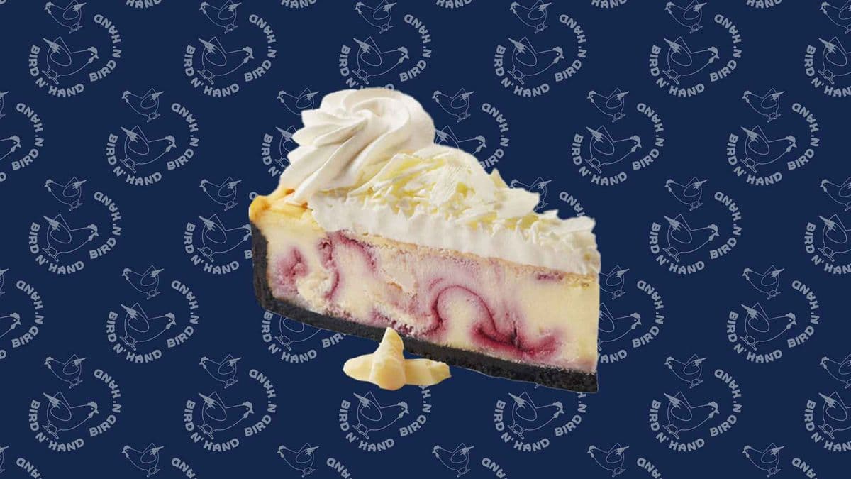 The Cheesecake Factory Bakery White Chocolate Raspberry Cheesecake