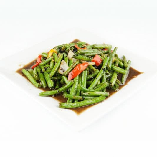 H4. String Beans in Black Bean Sauce