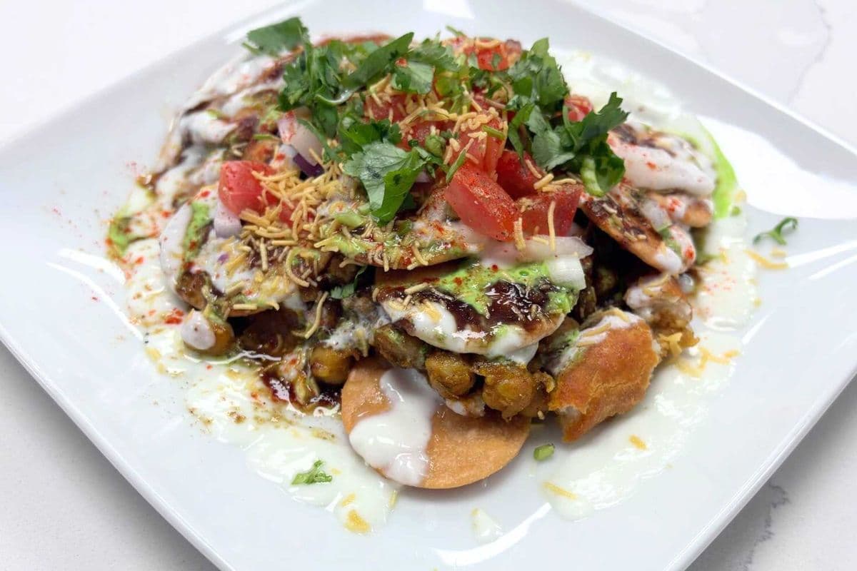 Aloo Tikki Chaat