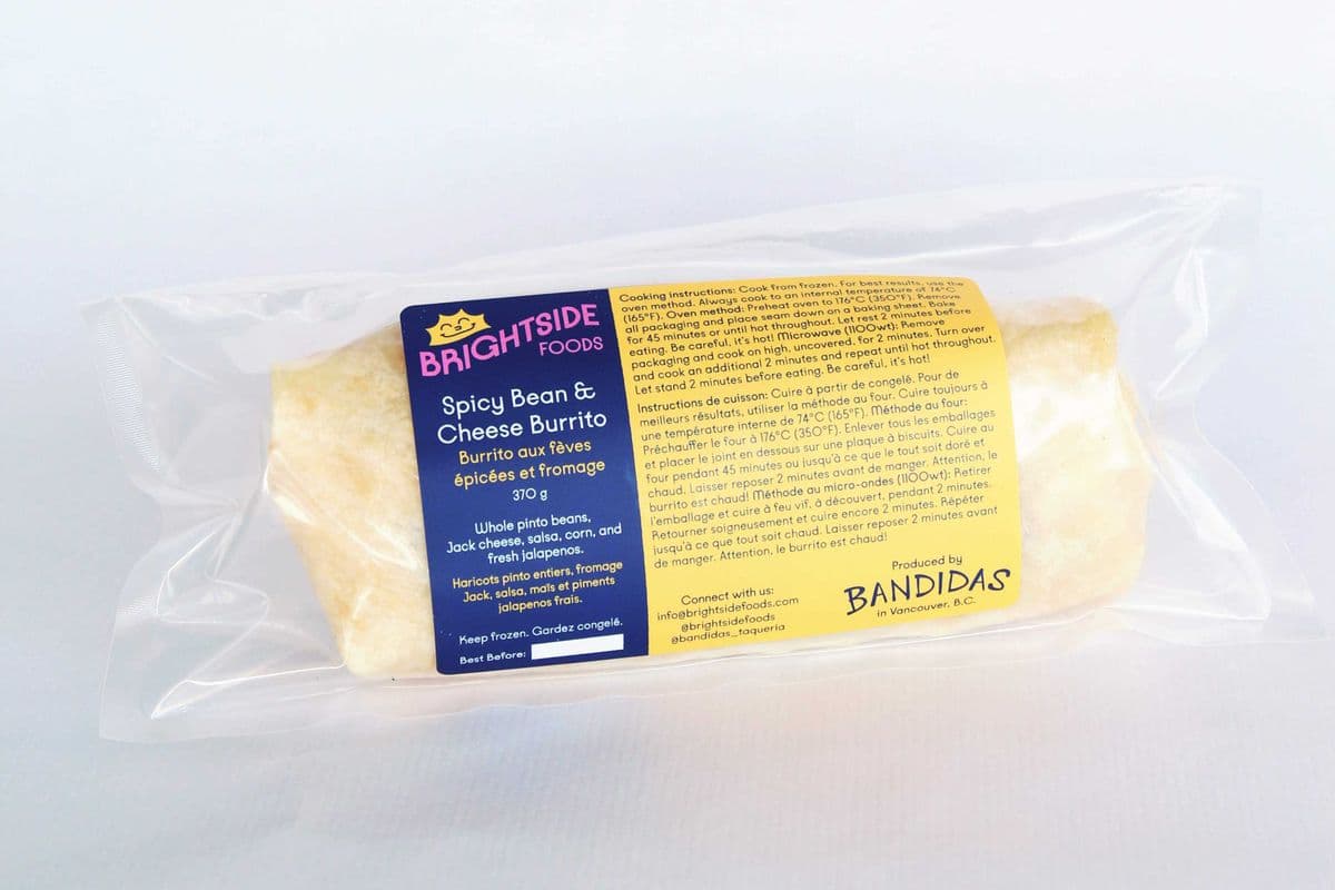Spicy Bean and Cheese Burrito (Frozen) (370 grams)