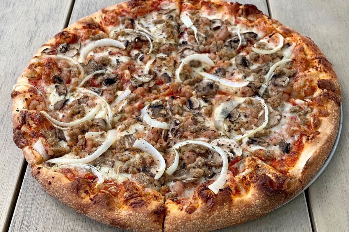 9" Small Bacon Cheeseburger Pizza
