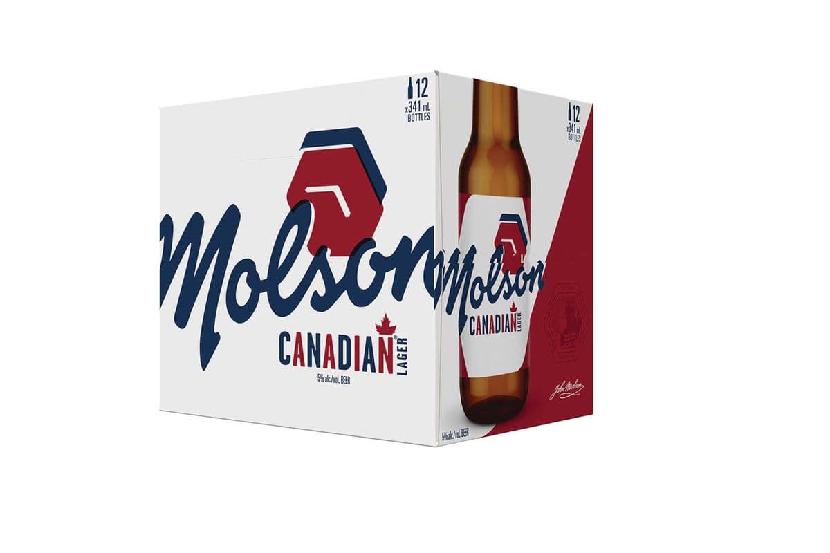 CANADIAN MOLSON 15 BOTTLES (1 x 341ML)