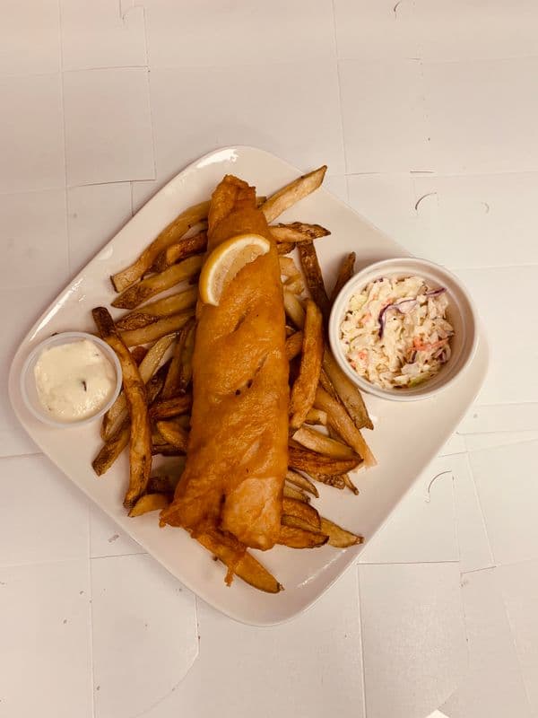 Cod Fish and Chips Dinner