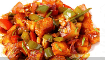 Szechuan Vegetables or Paneer