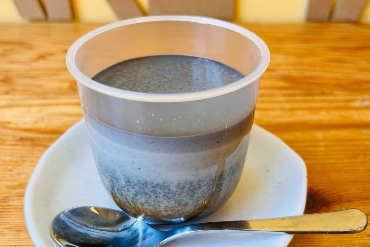 Black Sesame Pudding