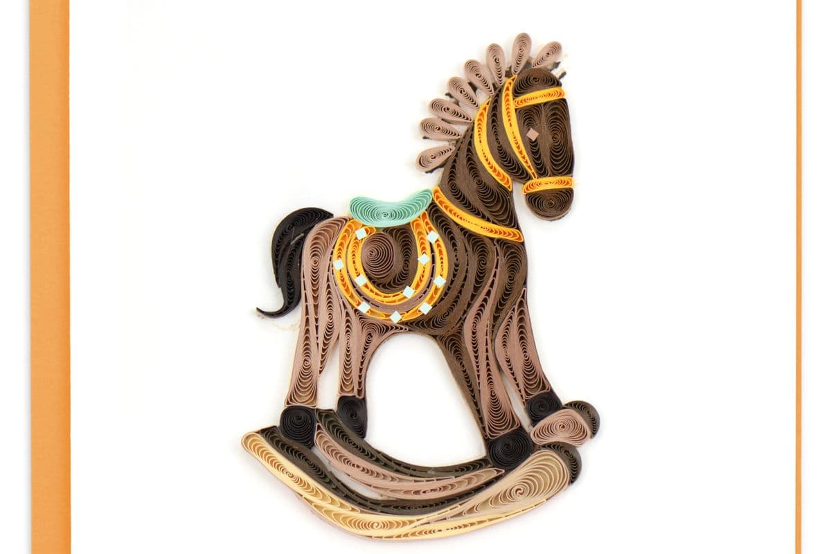 Rocking Horse Greeting Card CG818