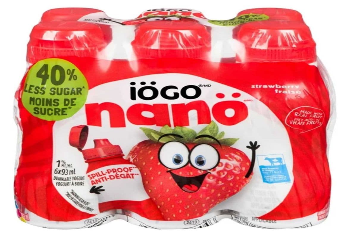 Iogo Nano Drinkable Yogurt 6*93 ml