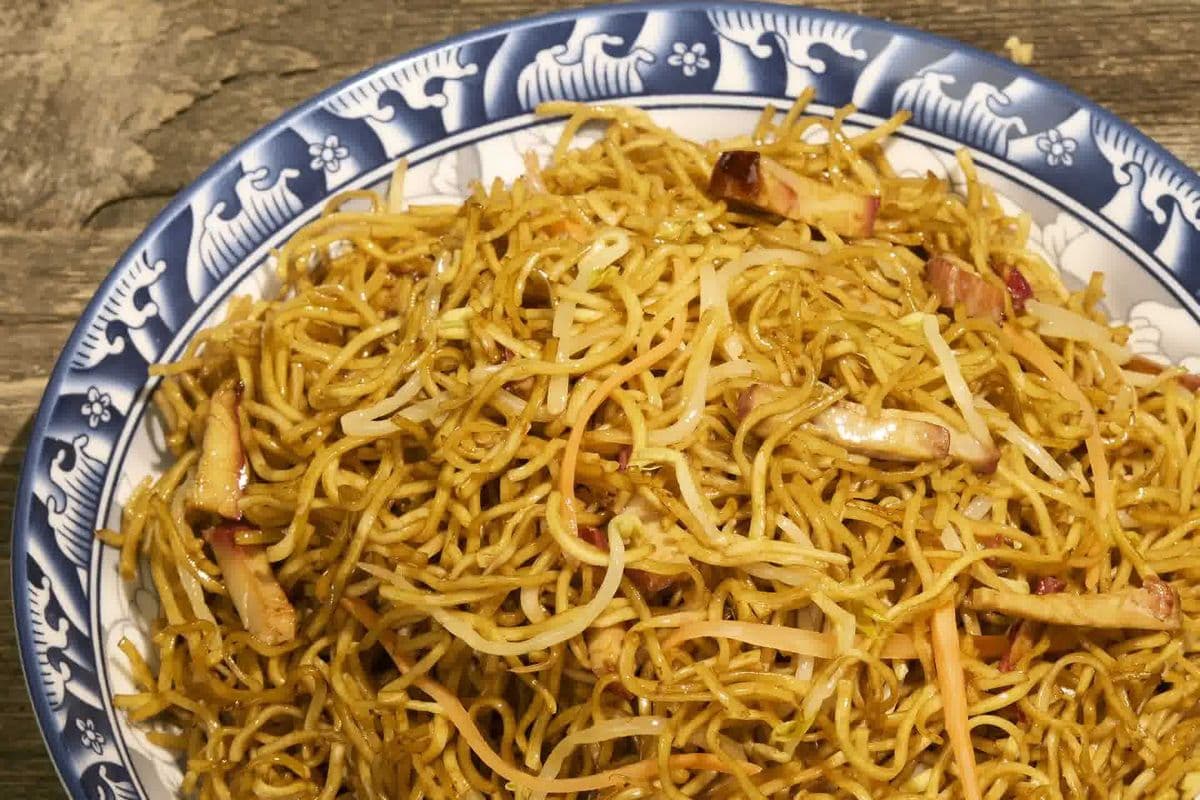 BBQ Pork Chow Mein