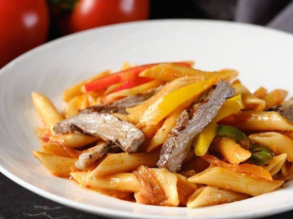 Steak Penne Piccante