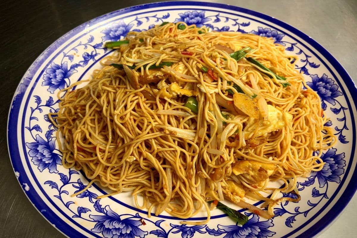 12. Noodles of Stir-Fried Egg with Cumin