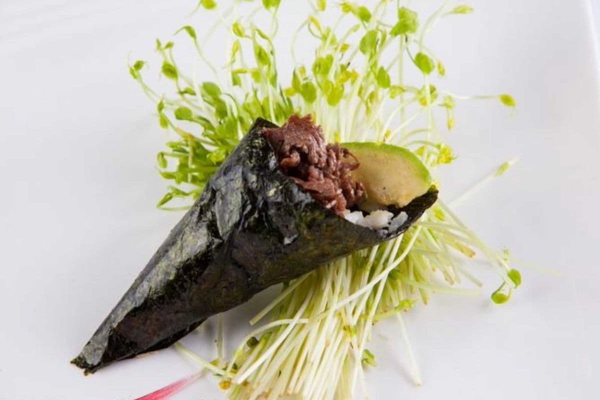 Beef Teriyaki Temaki Hand Roll