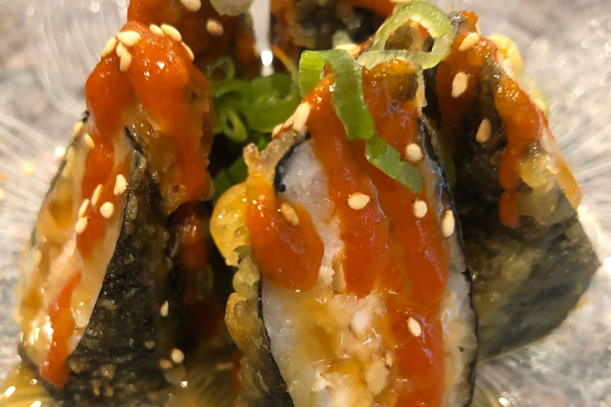 93. Volcano Roll (Deep-Fried)