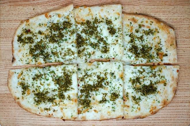 Za'atar and Cheese Manakish