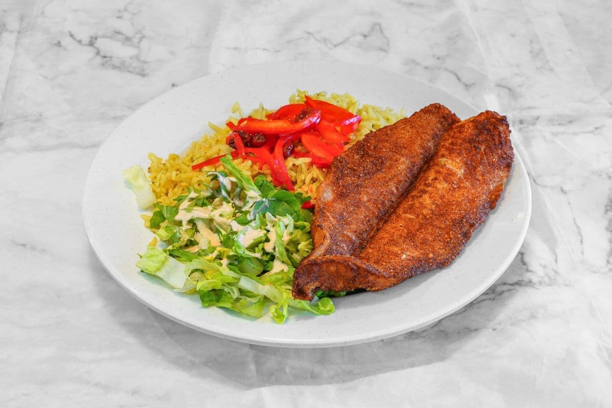 Fish Fillet with Rice