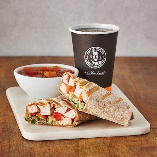 Wrap fajitas au poulet / Wrap Chicken Fajitas