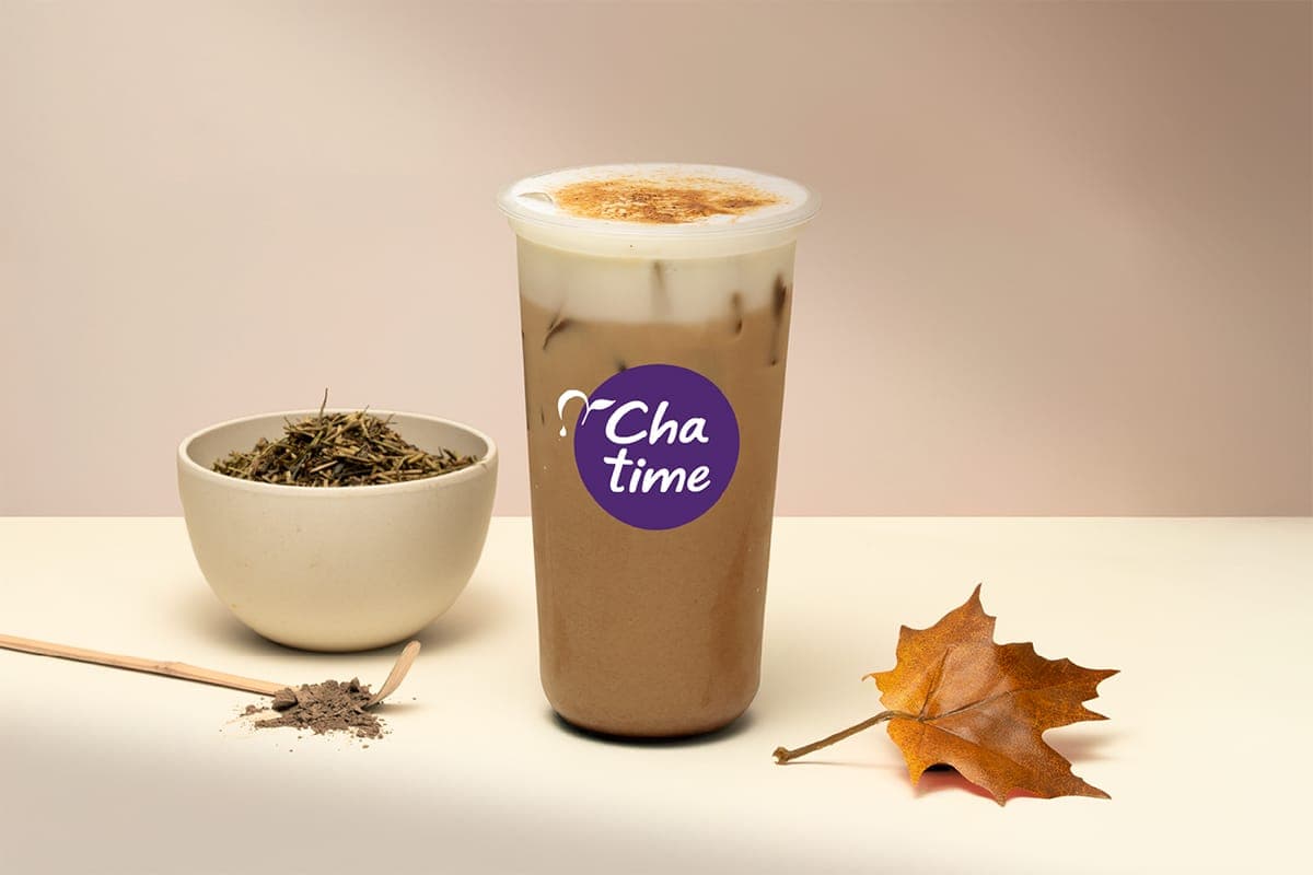 Hojicha Maple Milk Tea