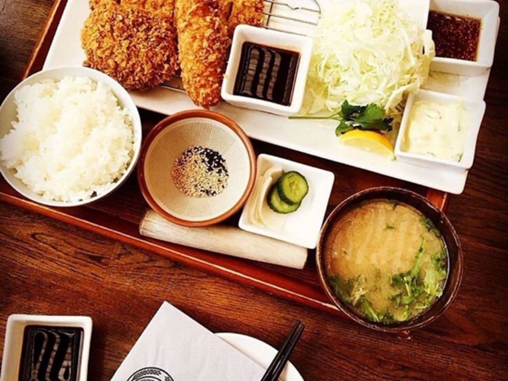 Mixed Cutlet Teishoku