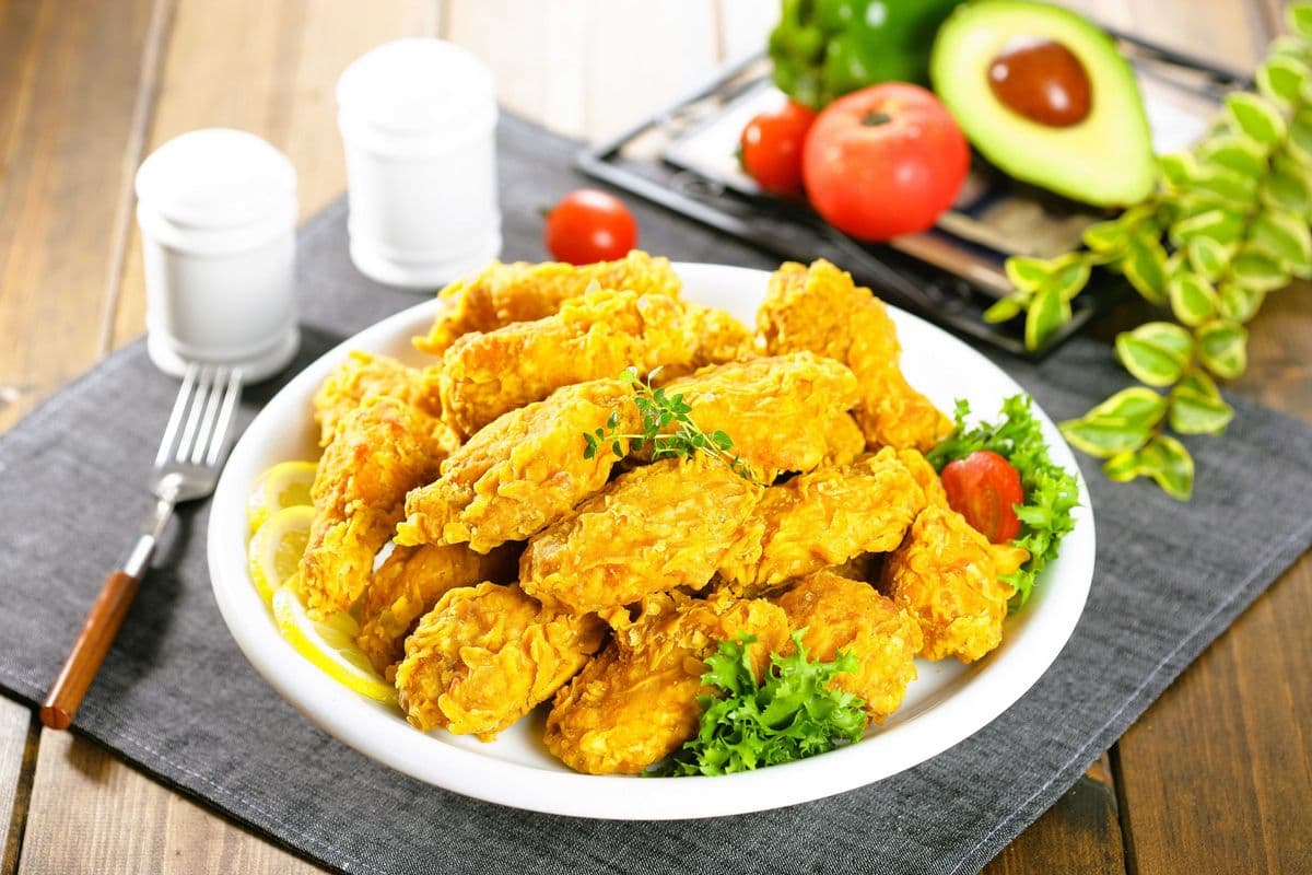 C4U Original Crispy Wing🍗 (Dairy & Egg-Free Batter, 10pcs per order)