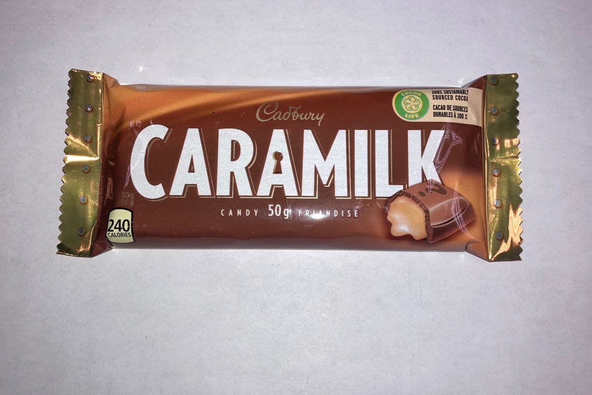 Cadbury Caramilk Chocolate (50g) (240 Cal)