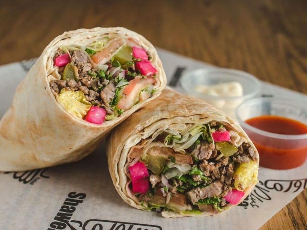 Beef Shawerma Wrap