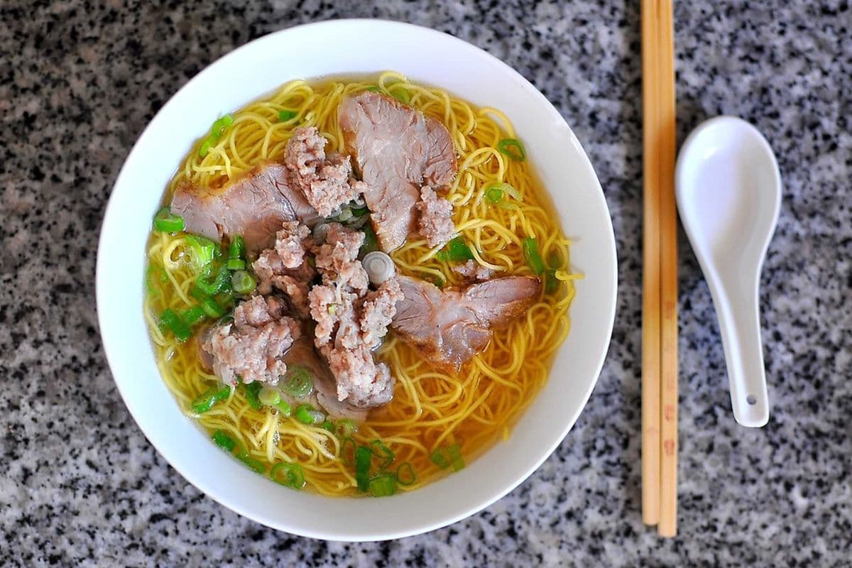 6. BBQ Pork Noodle Soup
