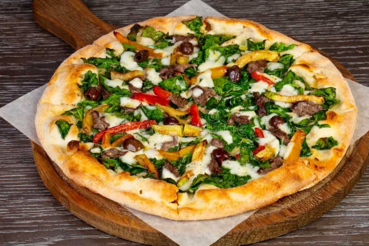 18" Spinach Pizza