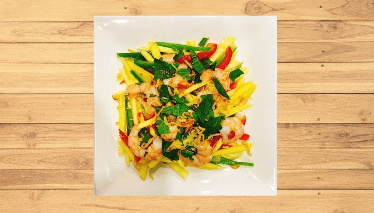 115. Mango Salad Shrimps