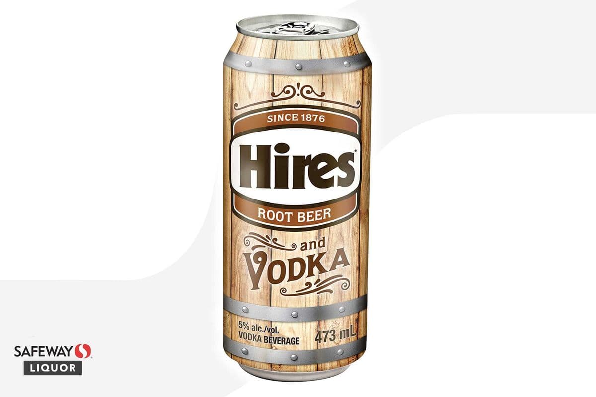 Hires Root Beer & Vodka (1 x 473 m)