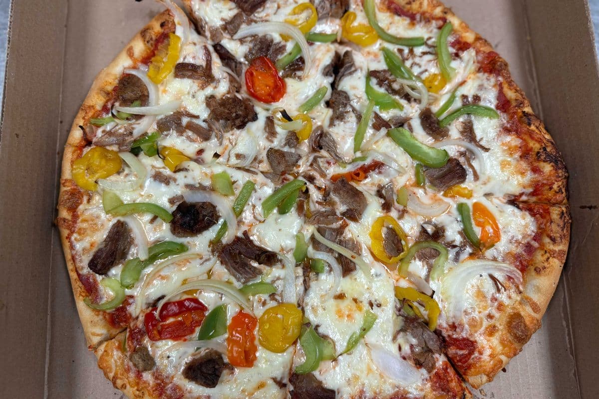 Steak Pizza
