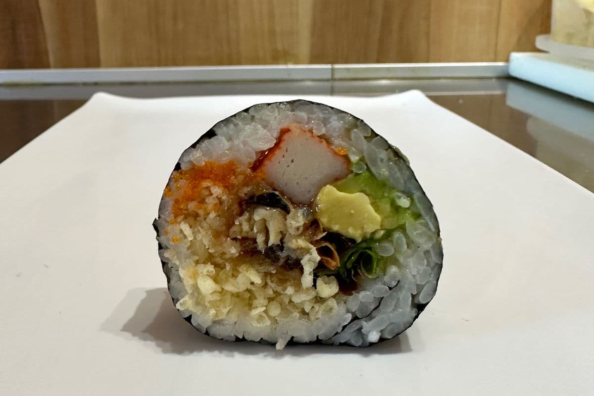 66. Rouleau futomaki à l'anguille teriyaki / Teriyaki Eel Futomaki Rouleau