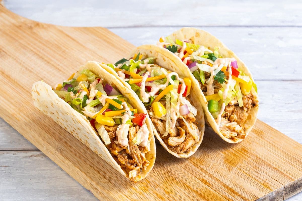 Mild Chicken Tacos