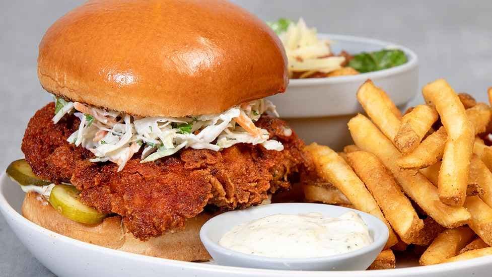 Spicy Crispy Chicken Burger
