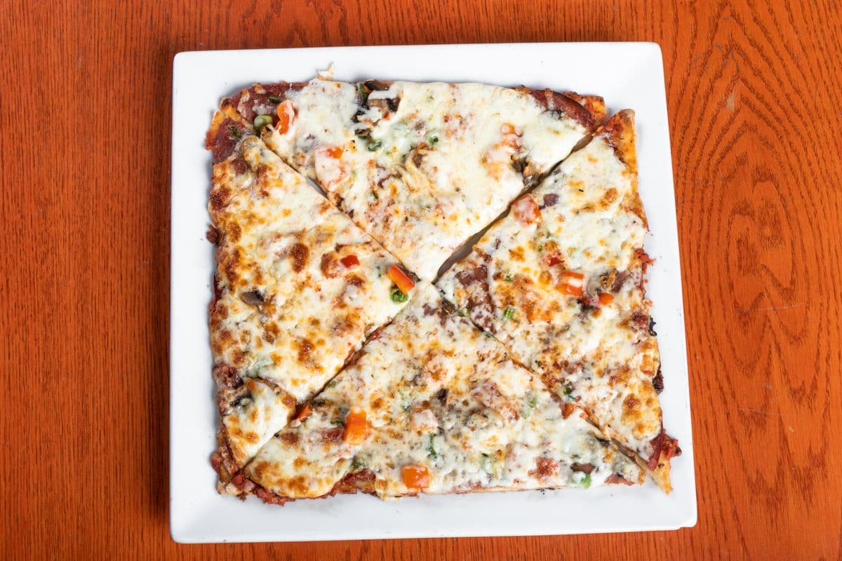 Pizza à trois garnitures