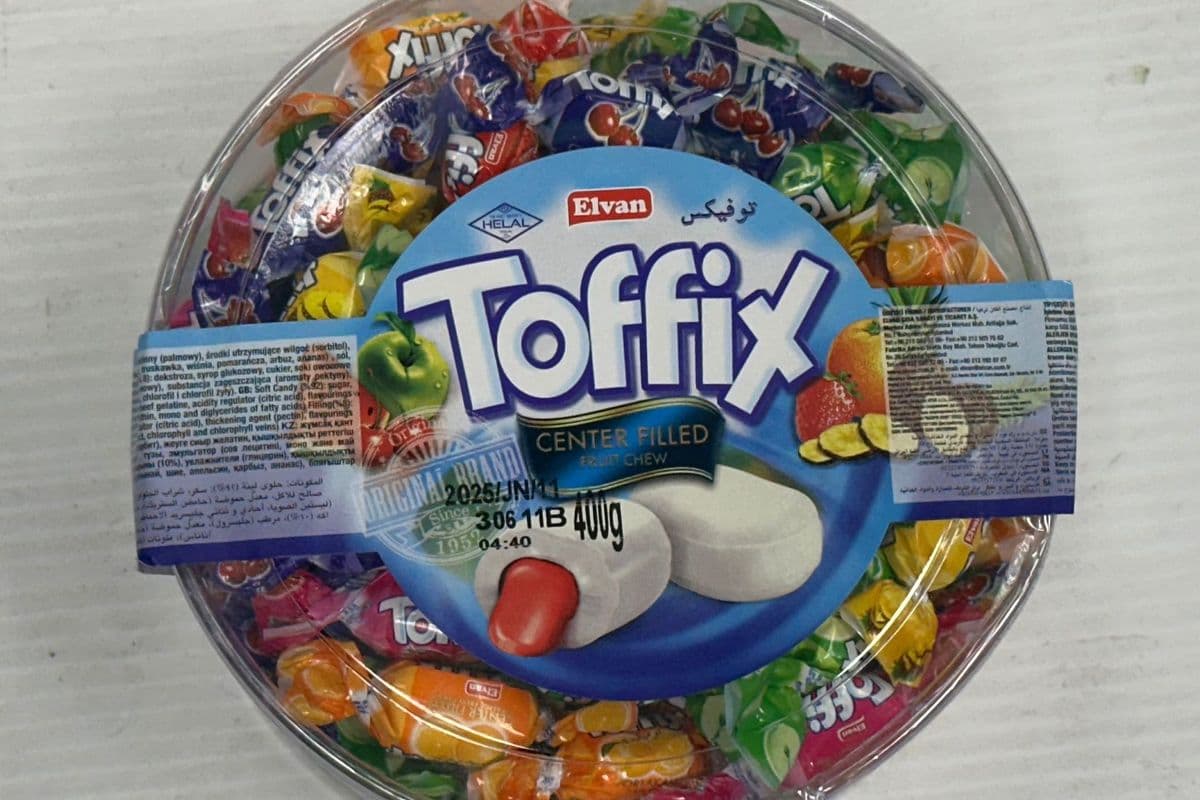 Elvan Toffix Center Filled Fruit Chew (400 g)