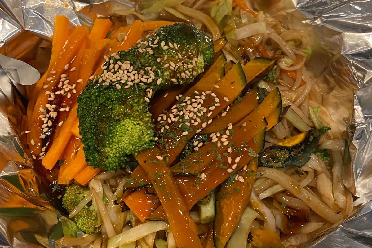 Veggie Yaki Soba (Vegetarian)