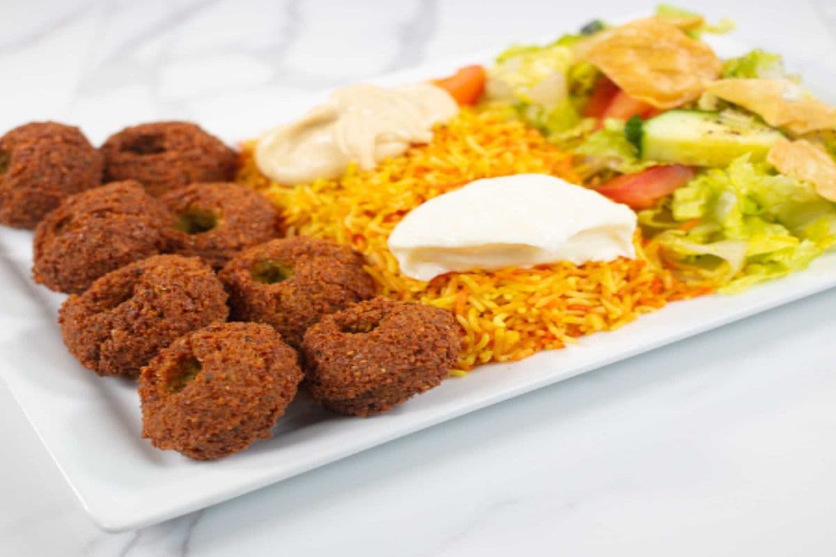 Falafel Plate (Vegetarian)